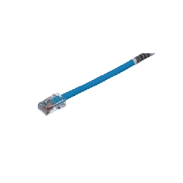 Cable de Parcheo TX5, UTP Cat5e, 24 AWG, CM, Color Azul, 0.3 Metros (1 Pie)