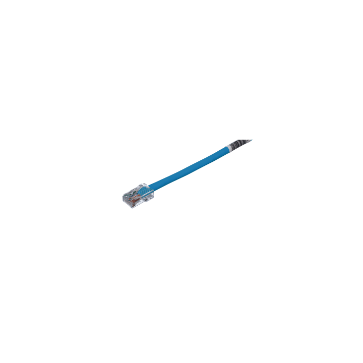 Cable de Parcheo TX5, UTP Cat5e, 24 AWG, CM, Color Azul, 0.3 Metros (1 Pie)