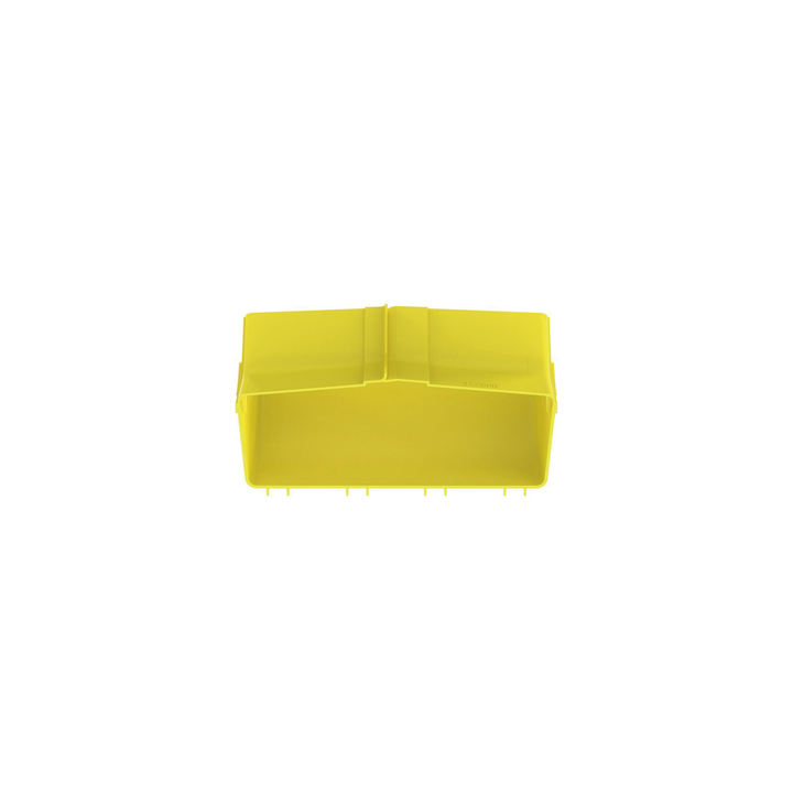 Bajada Vertical Interior de 45º con Tapa, Para uso con Canaletas 12X4 FiberRunner™, Color Amarillo