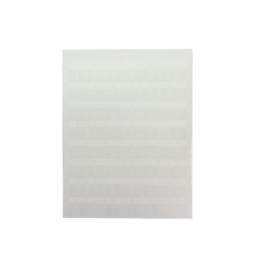 Hojas con 5000 Etiquetas Auto-Laminadas para Impresora Láser/Inyección de Tinta, para Cables de 3 a 7.1 mm de