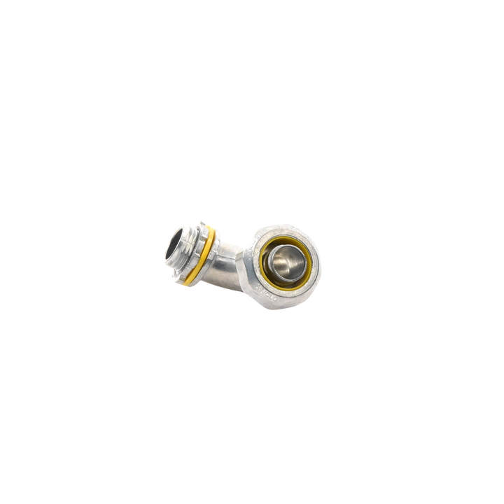 Conector Curvo para tubo tipo Liquidtight de 1/2"  (13 mm). Compatible con ANC-COT12.