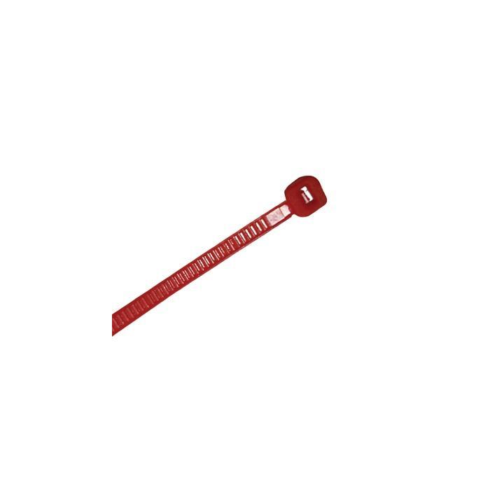 Cincho de nylon color rojo 4.8 x 300mm (100pzs) (4200-04003)