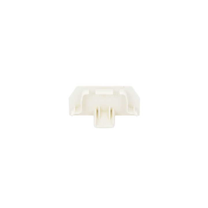 Tapa Final, para uso con canaleta T45, Material PVC Rígido, Color Blanco Mate