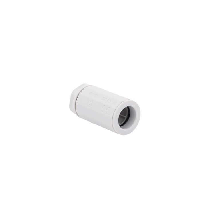 Conector de tubería rígida a caja (Racor), PVC Auto-extinguible, de 16 mm