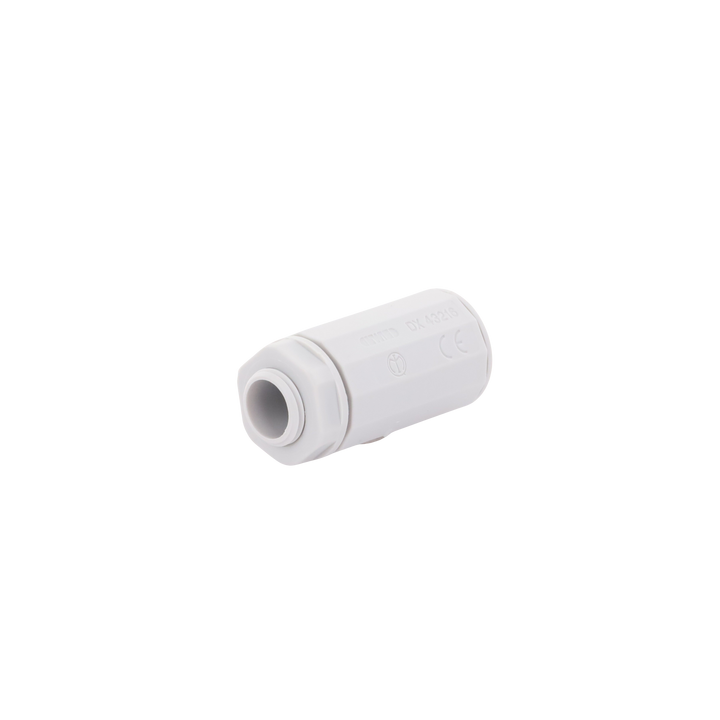 Conector de tubería rígida a caja (Racor), PVC Auto-extinguible, de 16 mm