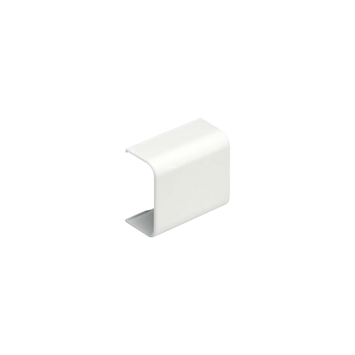 Unión recta, para uso con canaleta LD3, material ABS, Color Blanco Mate