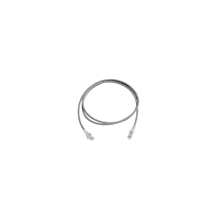 Patch Cord MC6 Modular Cat6 UTP, CM/LS0H, 1.52 Metros (5 Pies), Color Gris