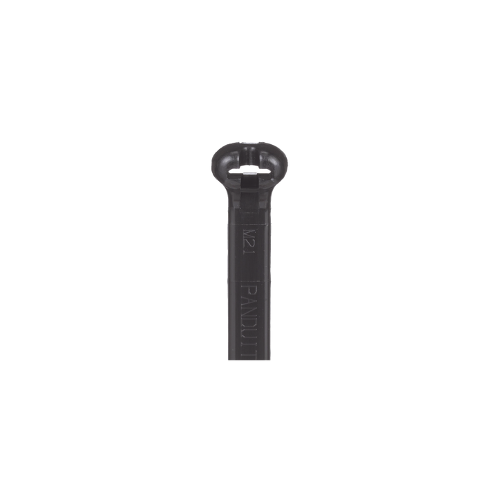 Cincho de Nylon 6.6 Dome-Top®, Con Lengüeta de Bloqueo de Acero Inoxidable, 620 mm largo x 7mm ancho, Color Negro,