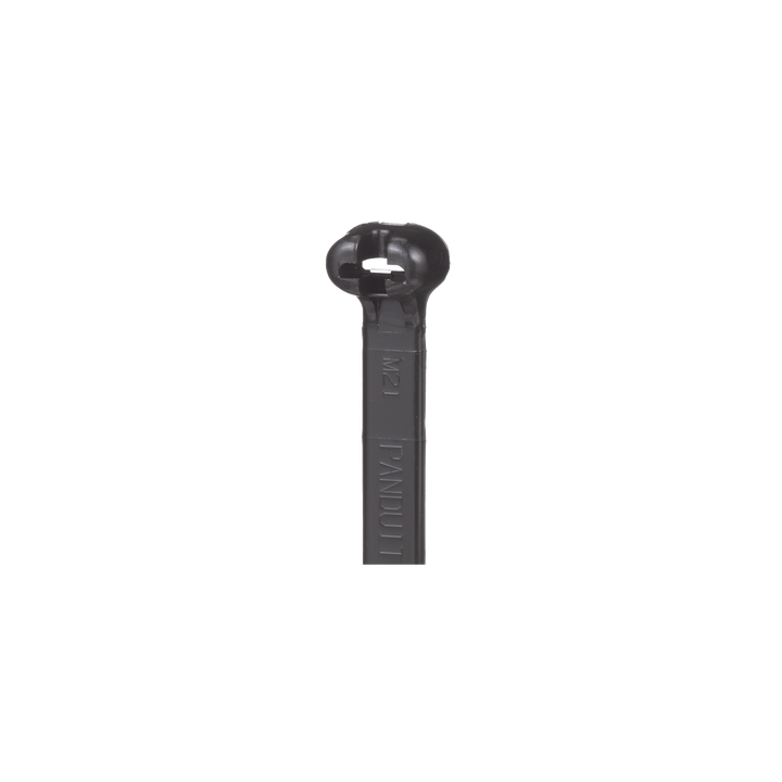 Cincho de Nylon 6.6 Dome-Top®, Con Lengüeta de Bloqueo de Acero Inoxidable, 620 mm largo x 7mm ancho, Color Negro,