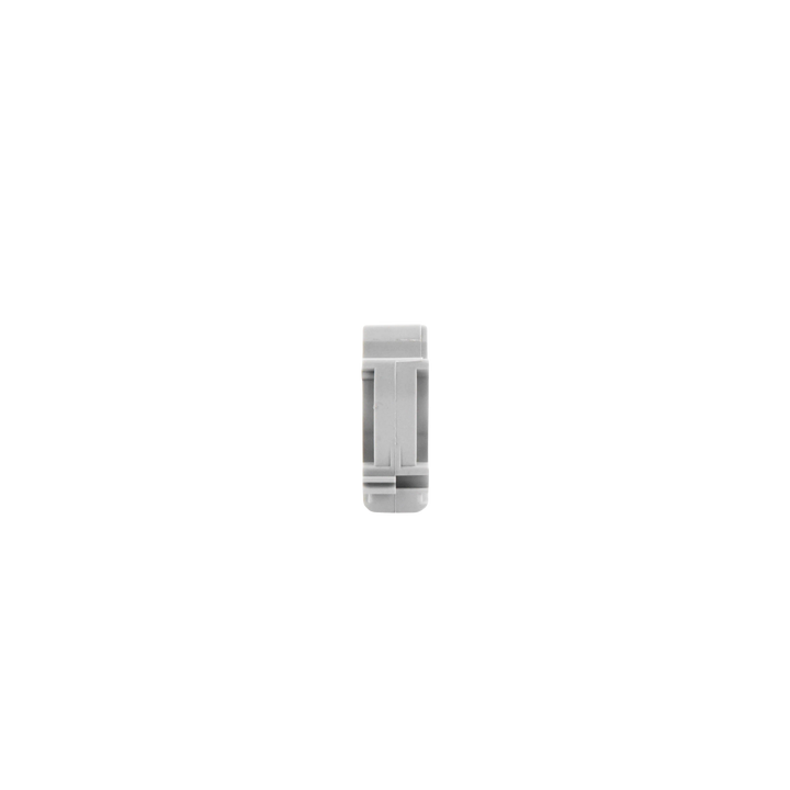 Soporte de presión (Abrazadera), PVC Auto-extinguible, abierto para tubería de 20 mm