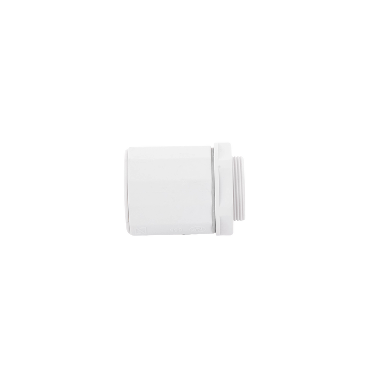 Conector de tubería rígida a caja (Racor), PVC Auto-extinguible, de 32 mm
