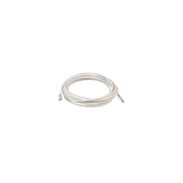 Cable de Parcheo TX6, UTP Cat6, 24 AWG, CM, Color Blanco, 6.1 Metros (20 Pies)