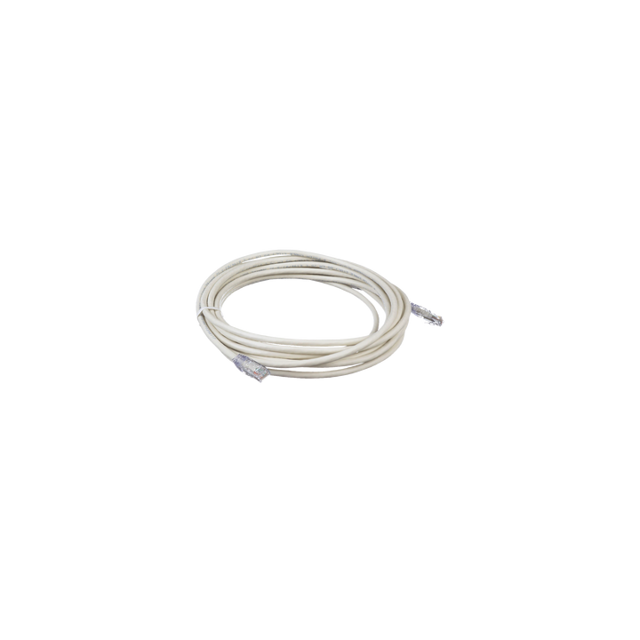 Cable de Parcheo TX6, UTP Cat6, 24 AWG, CM, Color Blanco, 6.1 Metros (20 Pies)