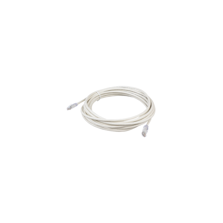Cable de Parcheo TX6, UTP Cat6, 24 AWG, CM, Color Blanco, 6.1 Metros (20 Pies)