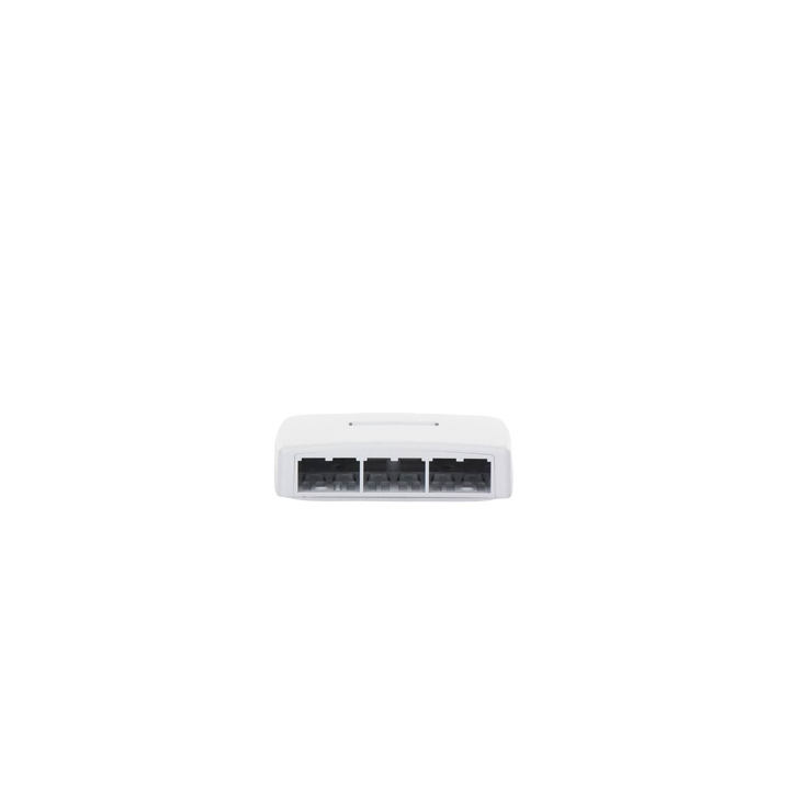 Caja de Montaje en Superficie, Para 6 Módulos Mini-Com, Color Blanco