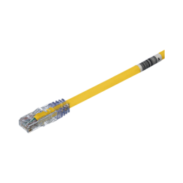 Cable de Parcheo UTP, Cat6A, 24 AWG, CM, Color Amarillo, 9.14 Metros (30 Pies)