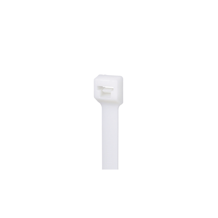Cincho de Nylon 6.6 de Bloqueo, 188 mm largo x 4.8mm ancho, Color Natural, Interior, Paquete de 1000pz