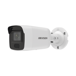 Bala IP 6 Megapixel / Lente 2.8 mm / 40 mts IR / Exterior IP67 / PoE / ACUSENSE / DARKFIGHTER / Alarmas y Audio I/O /