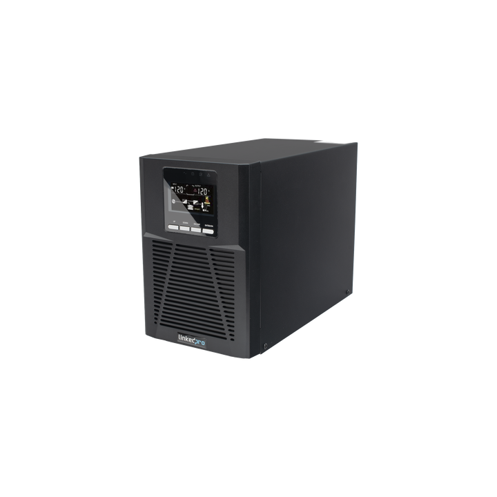 UPS 1000VA/900W  Online Doble Conversión /Pantalla LCD / 3 tomas 5-15R / Regulación de Voltaje / Protección RJ45