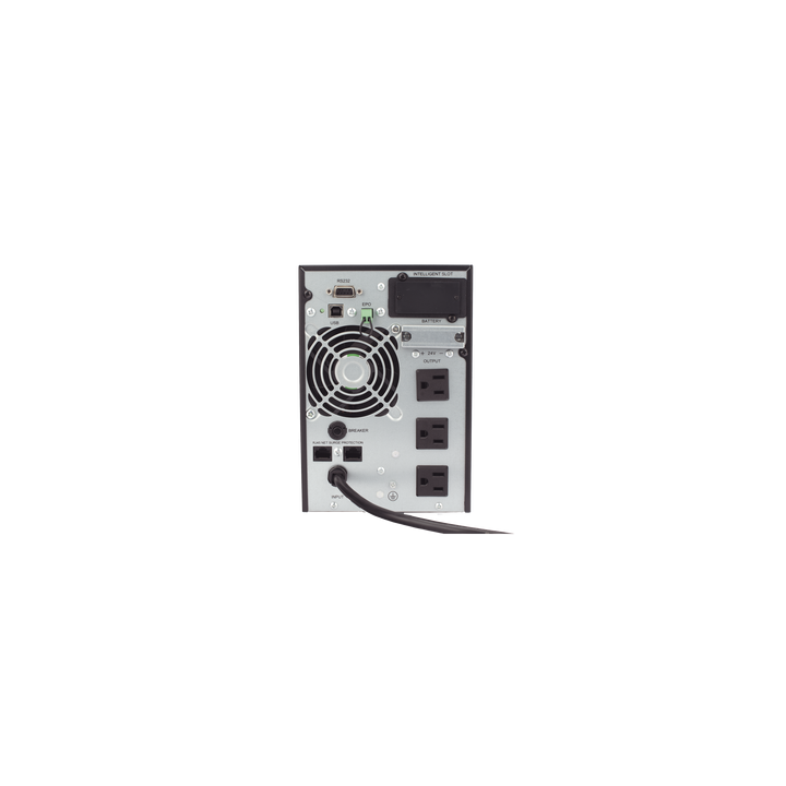 UPS 1000VA/900W  Online Doble Conversión /Pantalla LCD / 3 tomas 5-15R / Regulación de Voltaje / Protección RJ45