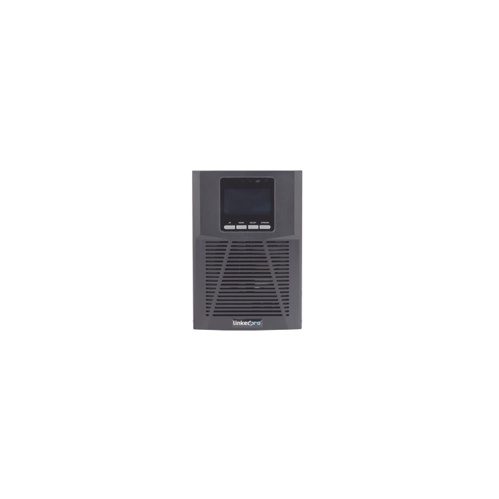 UPS 1000VA/900W  Online Doble Conversión /Pantalla LCD / 3 tomas 5-15R / Regulación de Voltaje / Protección RJ45