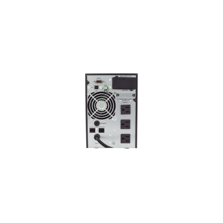 UPS 1000VA/900W  Online Doble Conversión /Pantalla LCD / 3 tomas 5-15R / Regulación de Voltaje / Protección RJ45