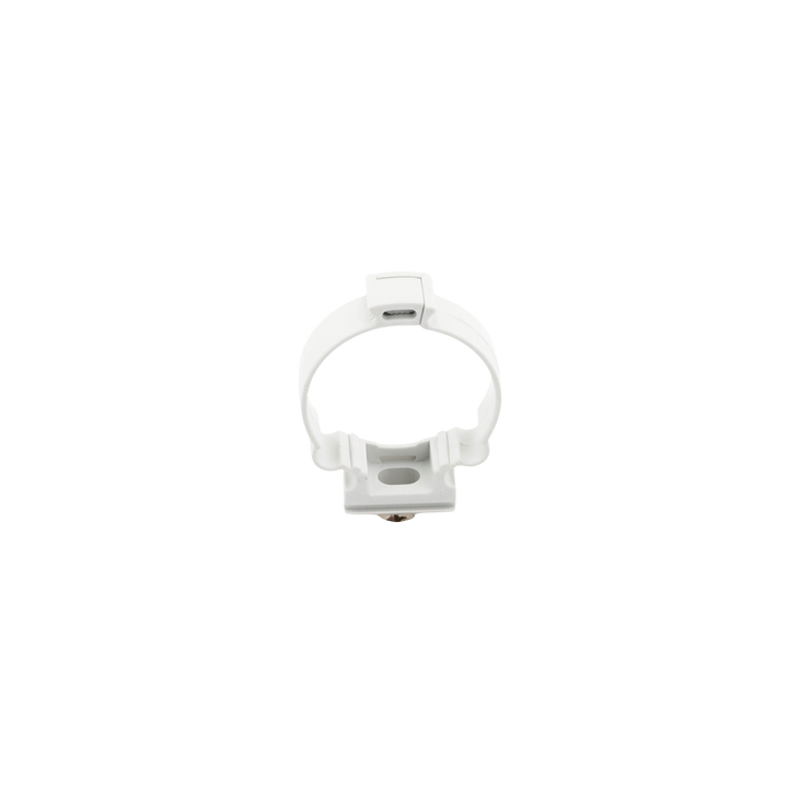 Soporte de collar (Abrazadera), PVC Auto-extinguible, cerrado para tubería de 40 mm