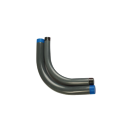 Codo Conduit Rígido de Aluminio de 1" (25.4 mm) / Recubierto de PVC / Interior de Uretano.