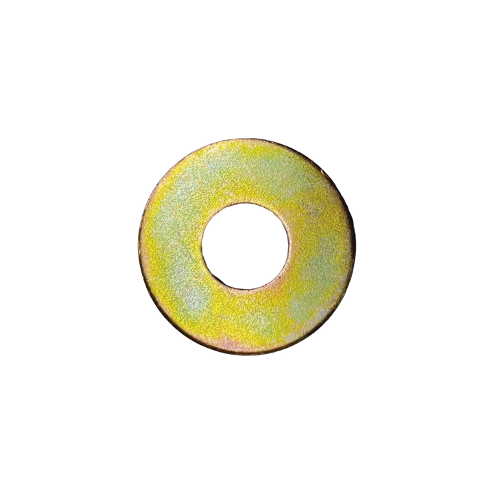 Arandela plana de 1/4" (6.3 mm) con acabado Tropicalizado, Es Ideal Para Utilizarse al Exterior o Zonas Húmedas