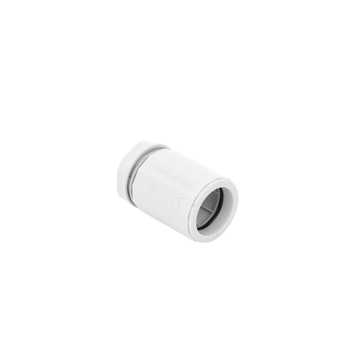 Conector de tubería rígida a caja (Racor), PVC Auto-extinguible, de 50 mm