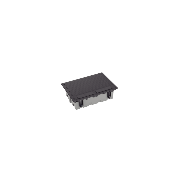 Caja Para Instalación en Piso Falso para Voz, Datos o Contactos Eléctricos / Capacidad para 6 Módulos / Espacio