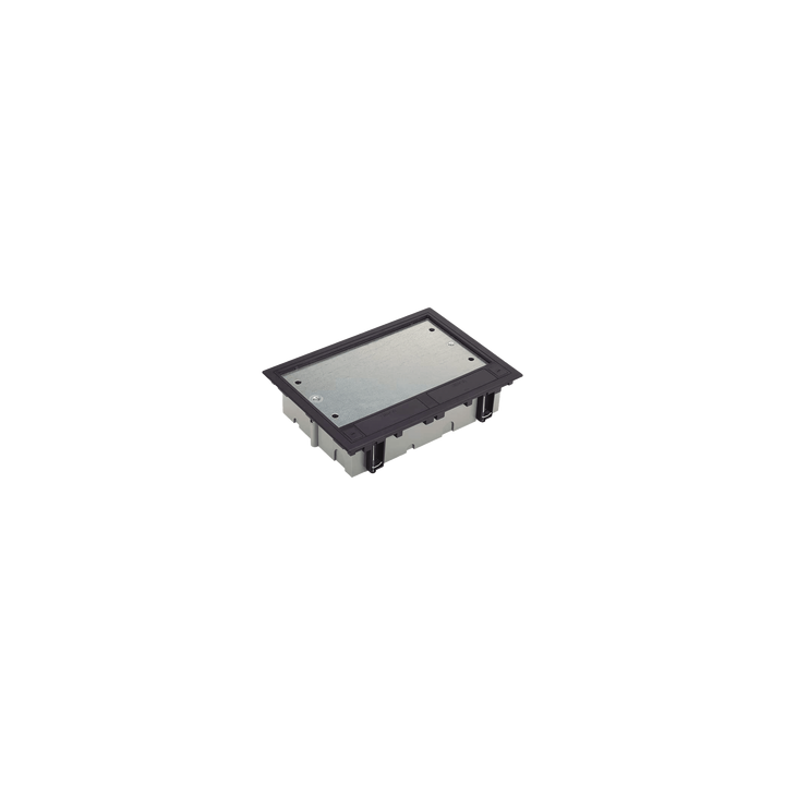 Caja Para Instalación en Piso Falso para Voz, Datos o Contactos Eléctricos / Capacidad para 6 Módulos / Espacio