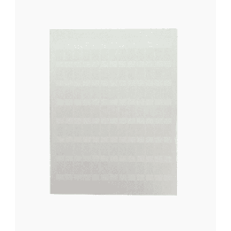 Hojas con 1000 Etiquetas Poliofina para Impresora Láser/Inyección de Tinta, Ancho 96.3 mm (3.79 pulgadas) x Alto 7.6