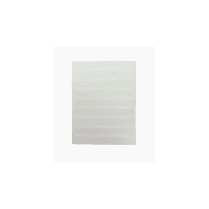 Hojas con 1000 Etiquetas Poliofina para Impresora Láser/Inyección de Tinta, Ancho 96.3 mm (3.79 pulgadas) x Alto 7.6