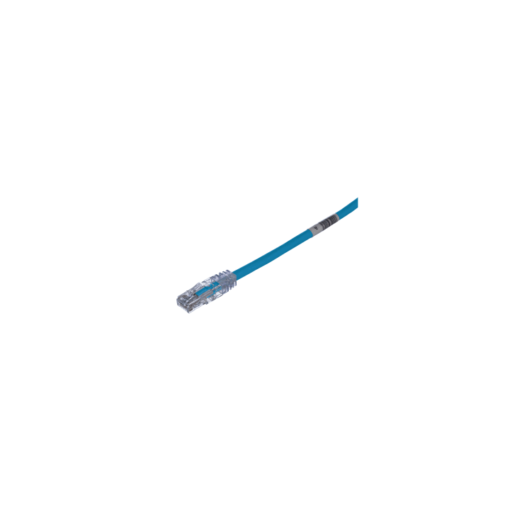 Cable de Parcheo TX6, UTP Cat6, 24 AWG, CM, Color Azul, 7.01 Metros (23 Pies)
