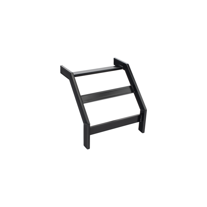 (CHCVET1X12EPK) CURVA VERTICAL EXTERIOR TUBULAR 1.5 DE PERALTE X 12 ANCHO PINTURA EPOX COLOR NEGRO, INCLUYE COPLe y