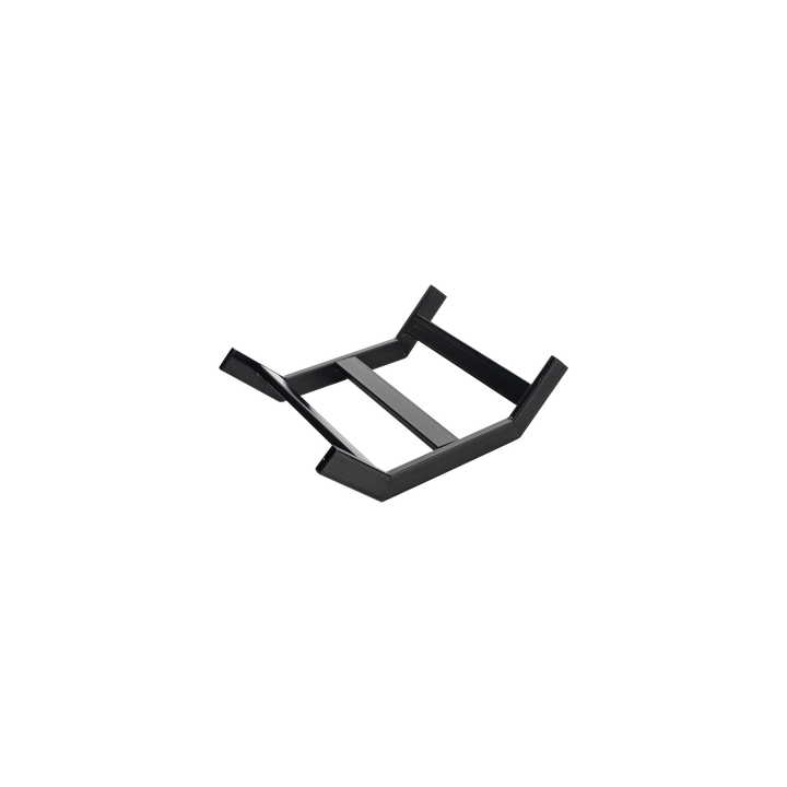 (CHCVET1X12EPK) CURVA VERTICAL EXTERIOR TUBULAR 1.5 DE PERALTE X 12 ANCHO PINTURA EPOX COLOR NEGRO, INCLUYE COPLe y