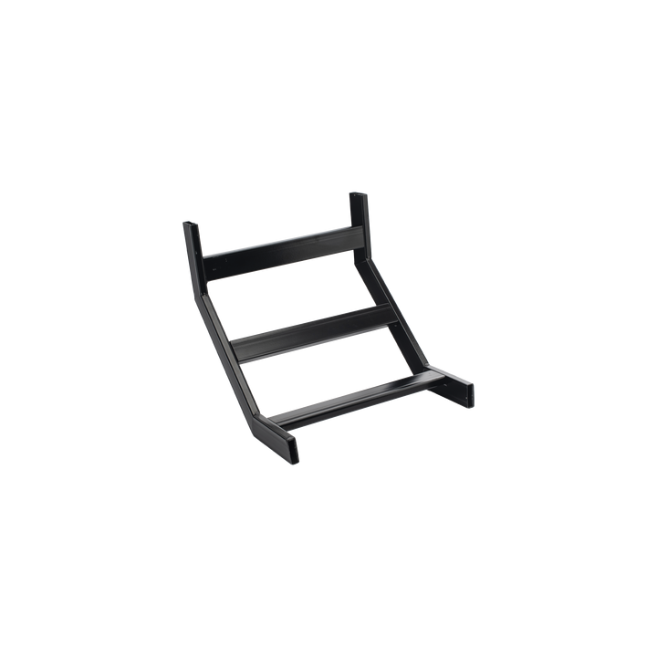 (CHCVET1X12EPK) CURVA VERTICAL EXTERIOR TUBULAR 1.5 DE PERALTE X 12 ANCHO PINTURA EPOX COLOR NEGRO, INCLUYE COPLe y
