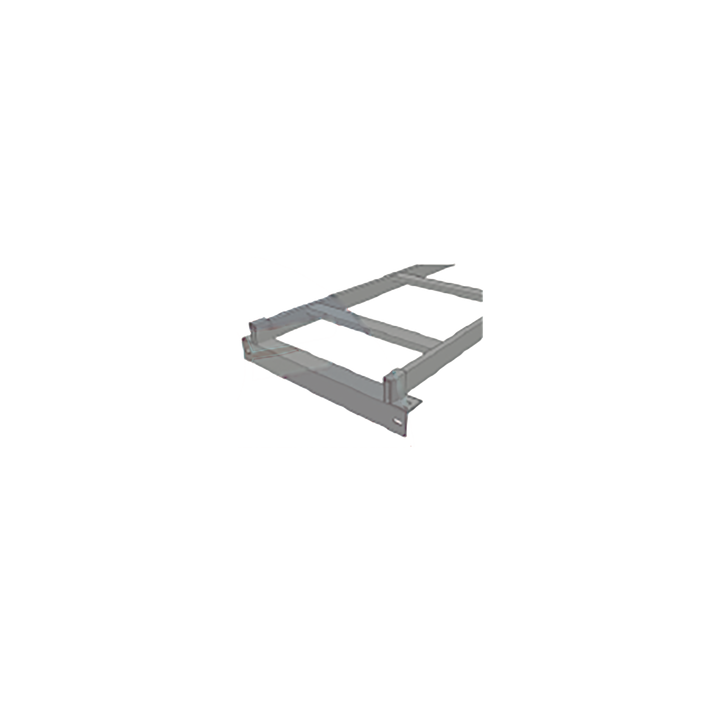 (CH-MT12TB-EP) Mensula terminal para escalera tubular de 12" de ancho