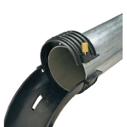 Conducto tipo cascada Tak-Ty™, 4 in, negro