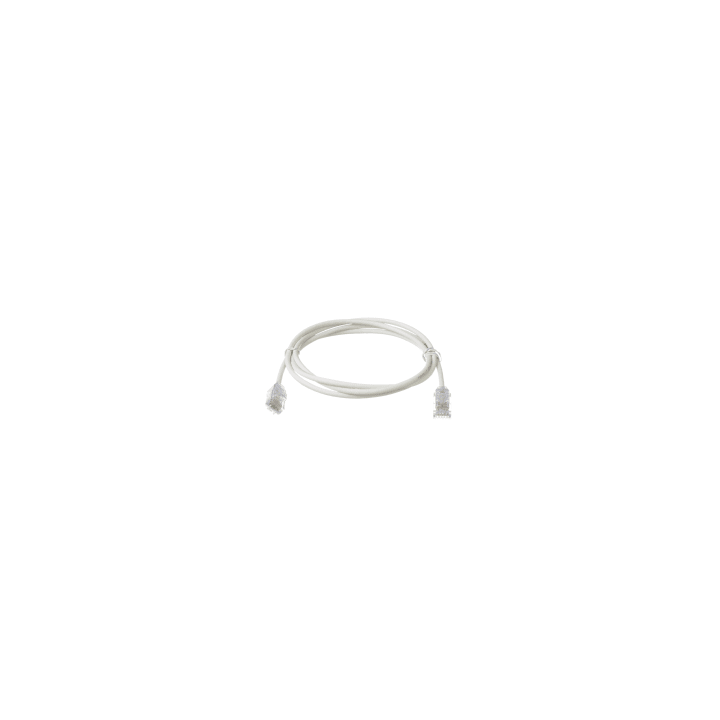 Cable de Parcheo TX6, UTP Cat6, Diámetro Reducido (28AWG), Color Blanco Mate, 4.57 Metros (15 Pies)