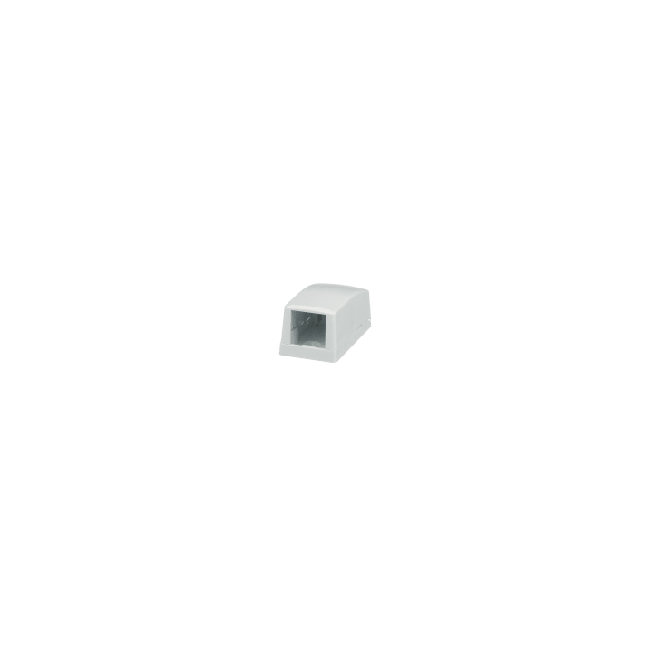 Caja de Montaje en Superficie, Para 1 Módulo Mini-Com, Color Blanco