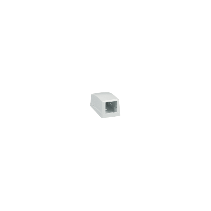 Caja de Montaje en Superficie, Para 1 Módulo Mini-Com, Color Blanco
