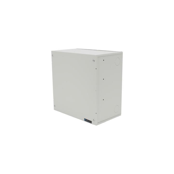 Gabinete Metálico de Resguardo para DVR compatible con HiLook TURBO DVR-104G-M1/T + PS-12-DC-4C