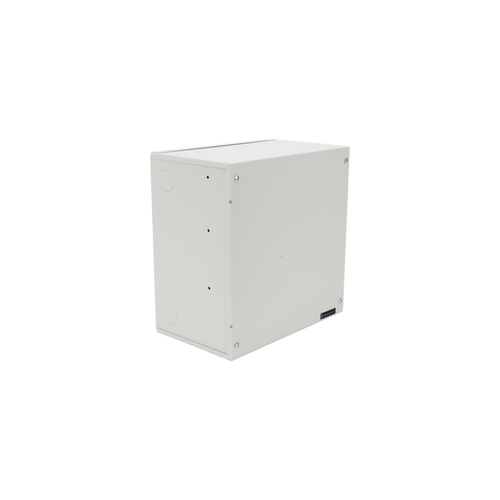 Gabinete Metálico de Resguardo para DVR compatible con HiLook TURBO DVR-104G-M1/T + PS-12-DC-4C