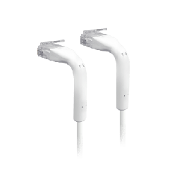 UniFi Patch Cable Cat6 Ultradelgado GbE con Botas Flexibles, Color Blanco, 3 Metros (9.84 Pies)