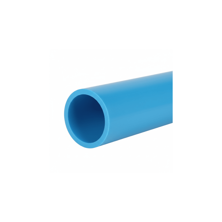 Ducto para Fibra Óptica 3/4" Liso RD11, Color Azul Cian Prelubricado, Rollo de 200 Metros