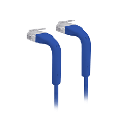 UniFi Patch Cable Cat6 Ultradelgado GbE con Botas Flexibles, Color Azul, 1 Metro (3.28 Pies)