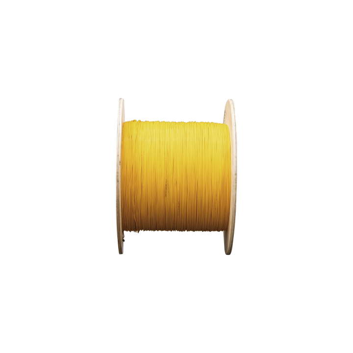 Fibra Óptica Multimodo OM4, 2 mm, Simplex, Tight Buffer, 900 micras, Color Amarillo