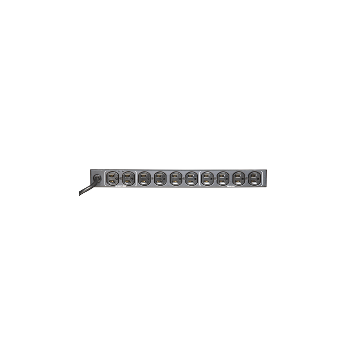 PDU para Distribución de Energía, Montaje en Rack, 11 salidas, Instalación Horizontal, de 19in, 1U, 15 Amp, 120 Vca